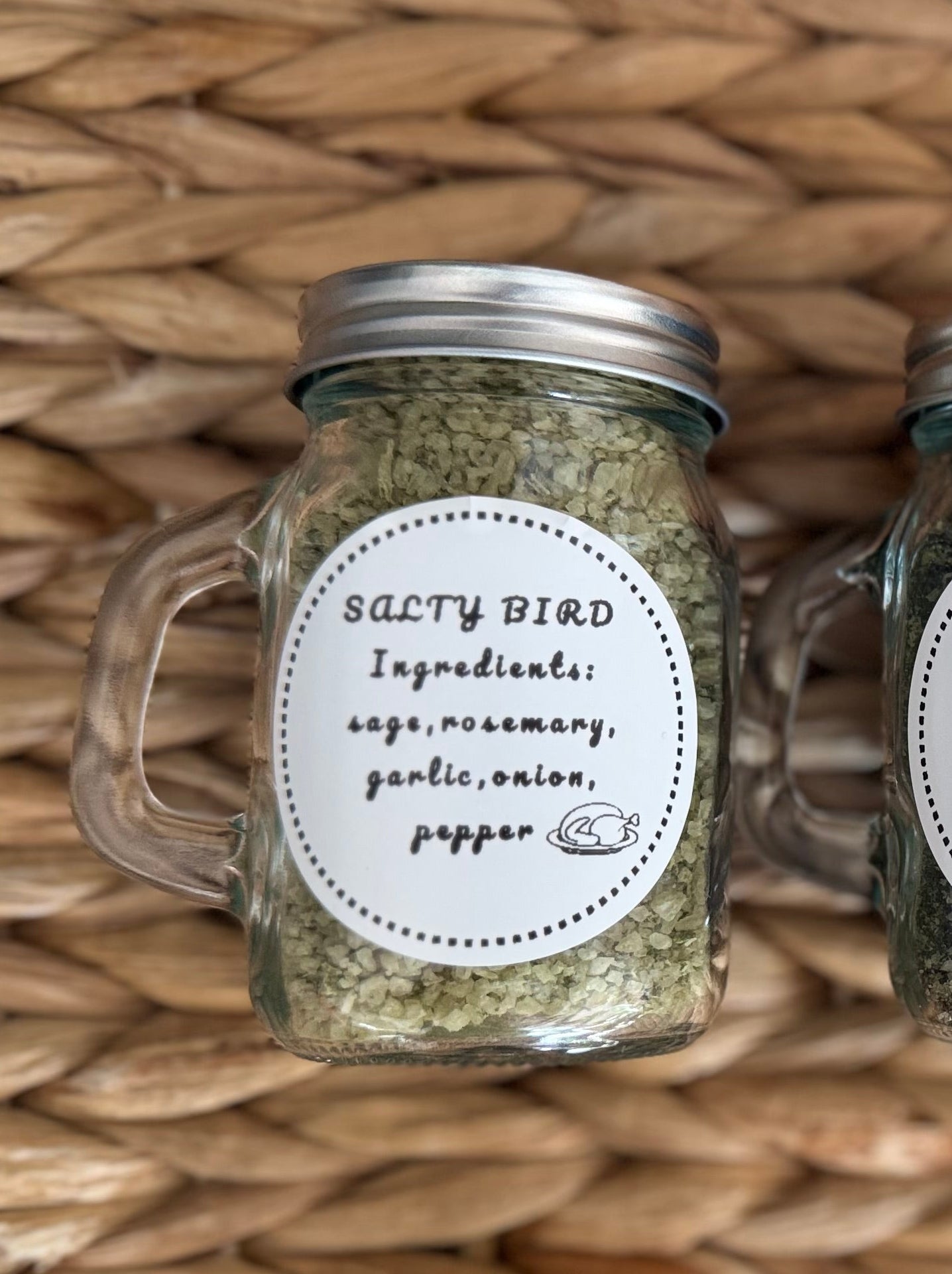 Salty bird seasoning salt - large