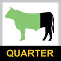 Quarter Cow - 115lbs