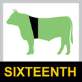 Sixteenth Cow - 35lbs